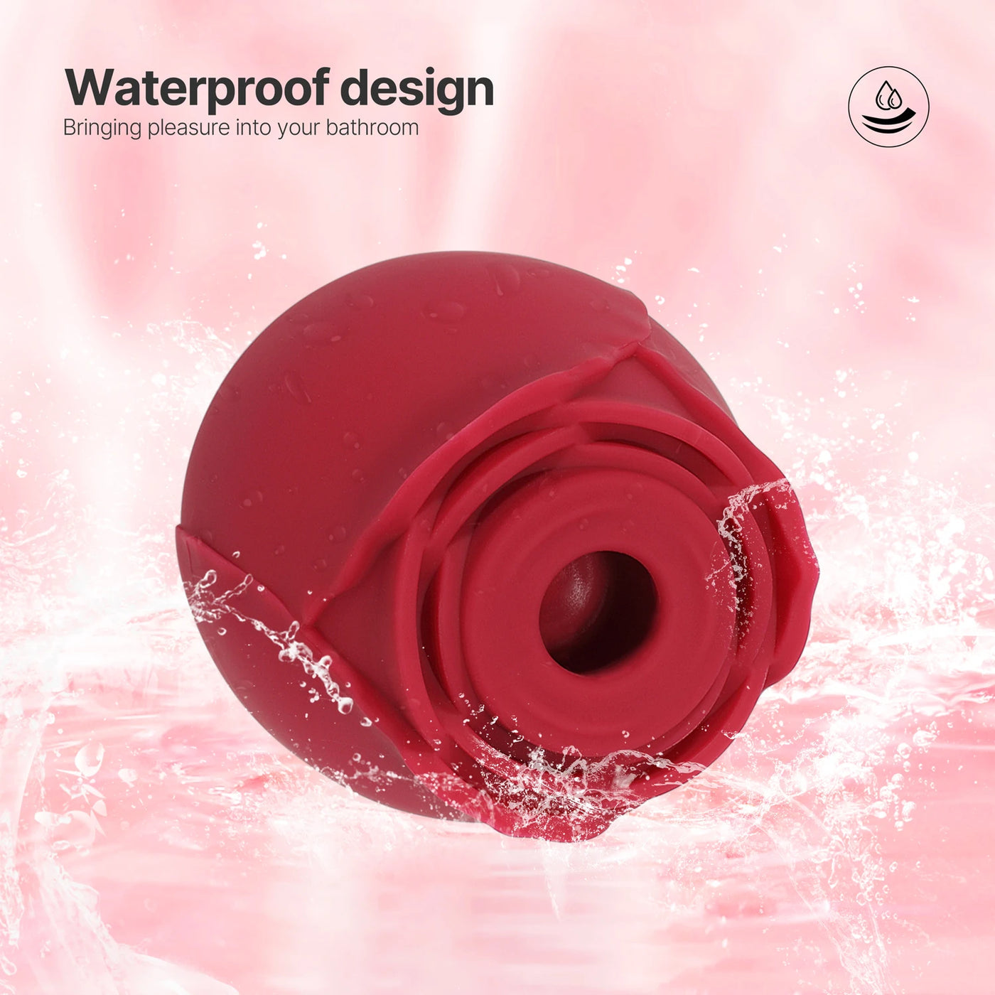 Original Rose Sucking Vibrator for Women Rose Wet Original Rose Sucking Vibrator for Women Rose Wet