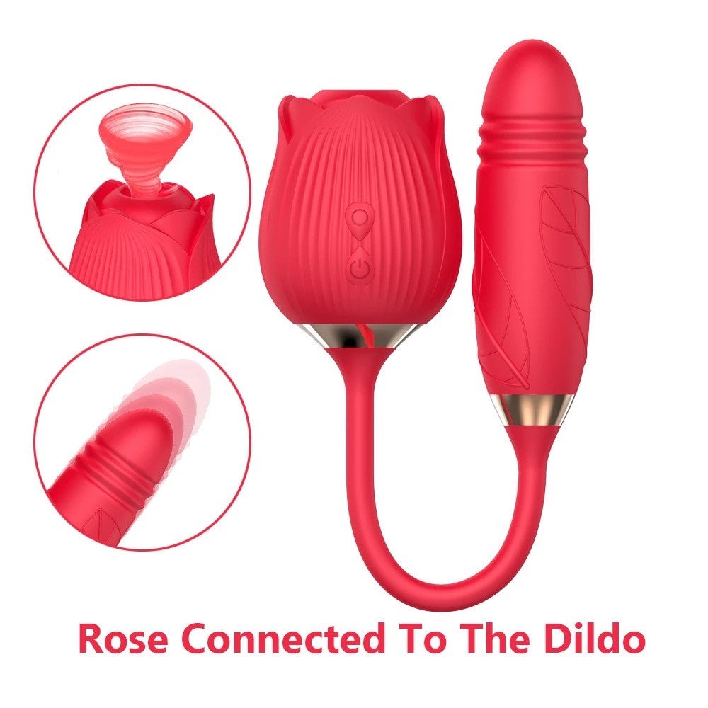 Rose Extender w/ Dildo Rose Wet Rose Extender w/ Dildo Rose Wet