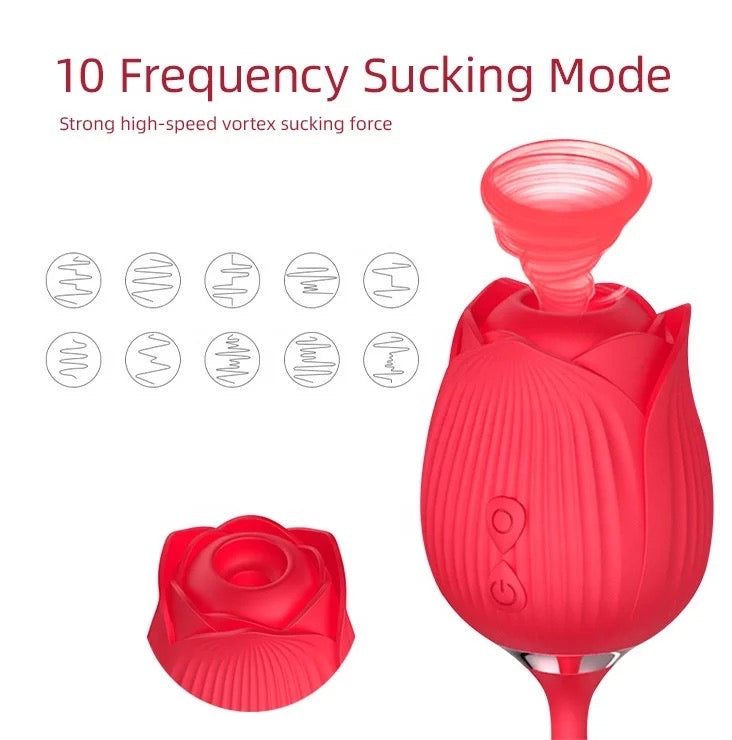 Rose Extender w/ Dildo Rose Wet Rose Extender w/ Dildo Rose Wet